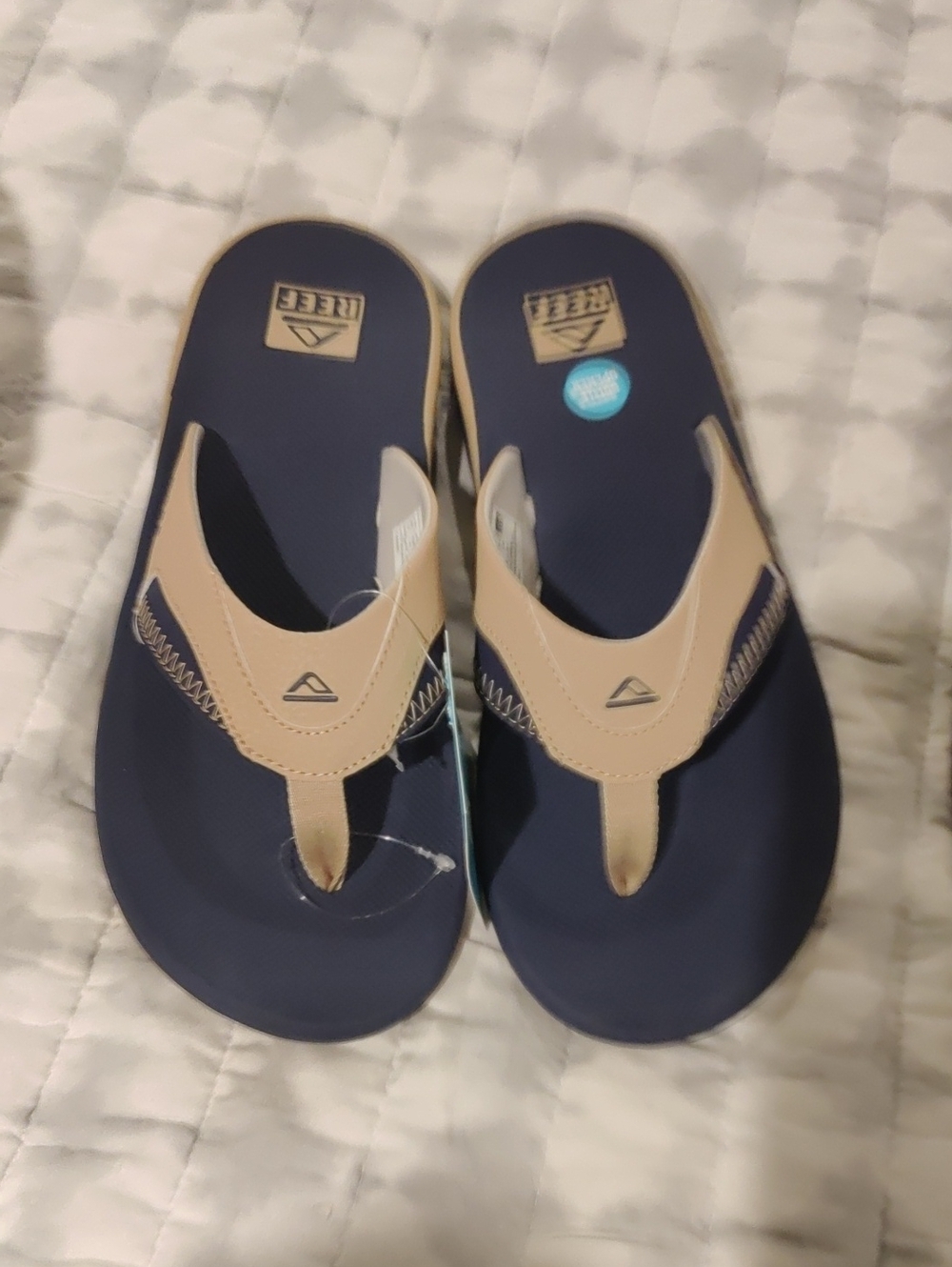 New!Reef Mens Fanning Pool Beach Core Holiday Flip Flops Thongs Sandals Y2K